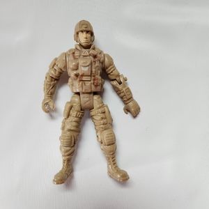 Military Army Desert Soldier 4inches Adventure Action Figure Midwoods Brand LLC